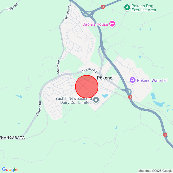 map of departure location