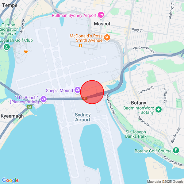 map of delivery location