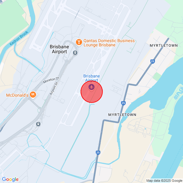 map of departure location