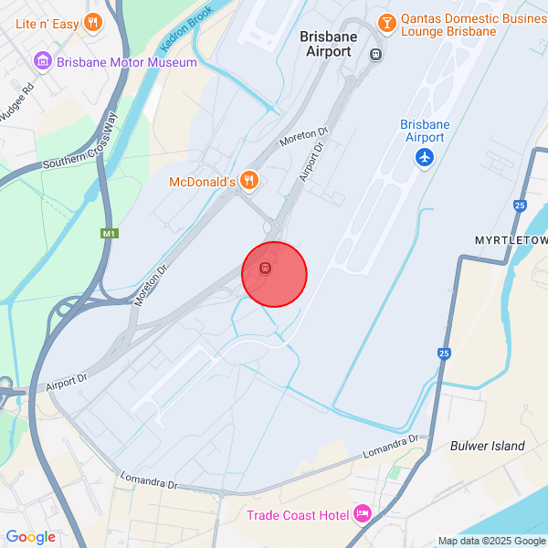 map of delivery location