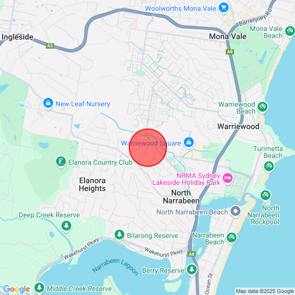 map of departure location