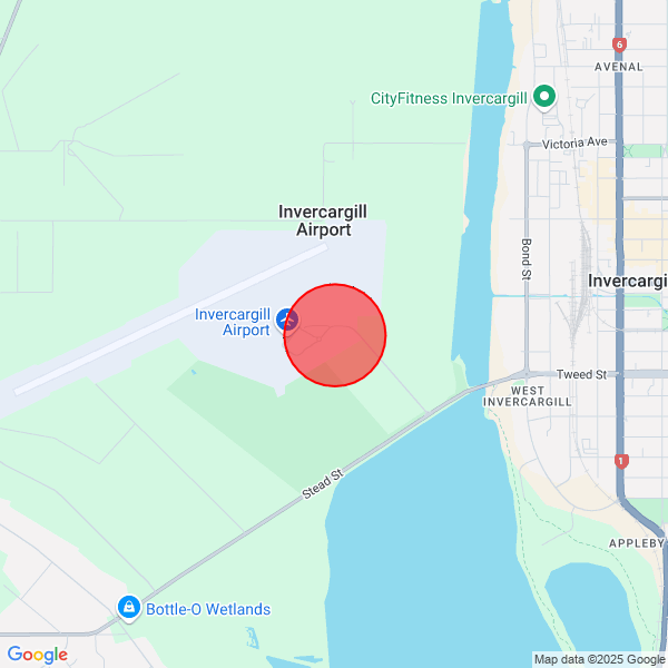 map of departure location