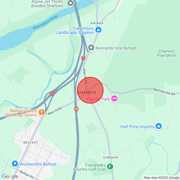 map of departure location