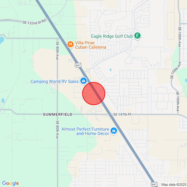 map of departure location