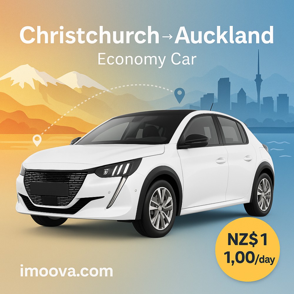 Christchurch to Auckland