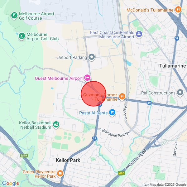 map of departure location
