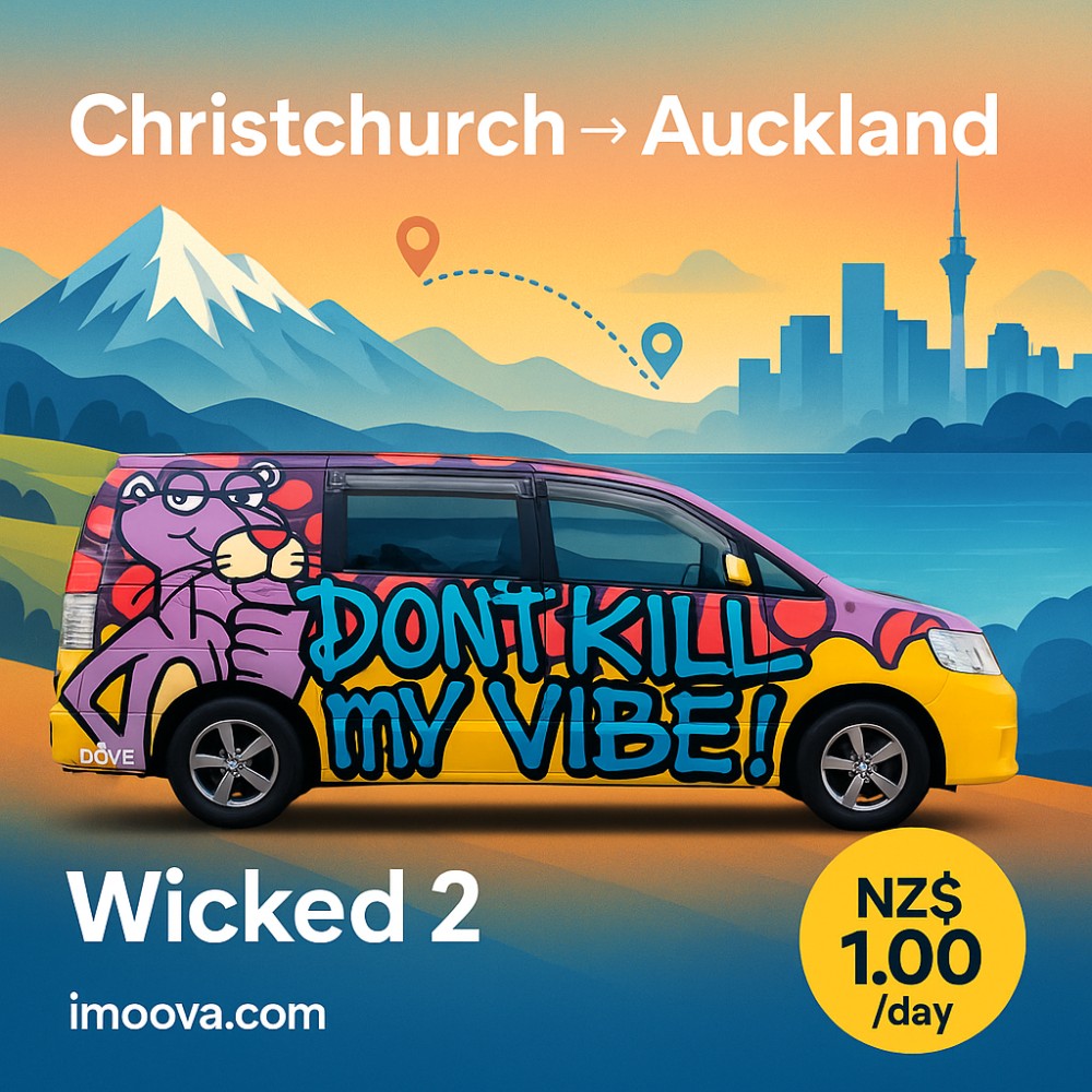 Christchurch to Auckland