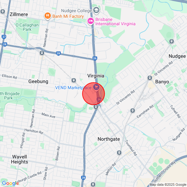 map of departure location