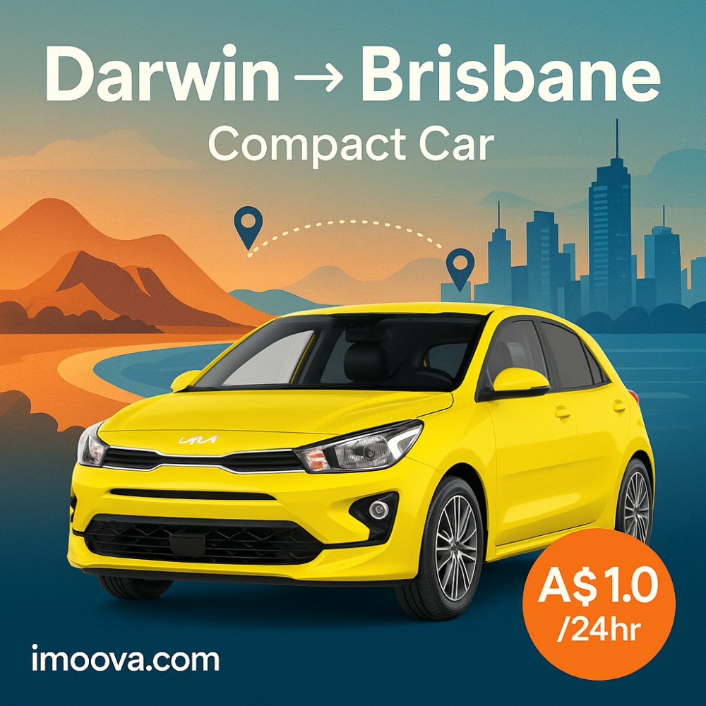 Darwin to Brisbane