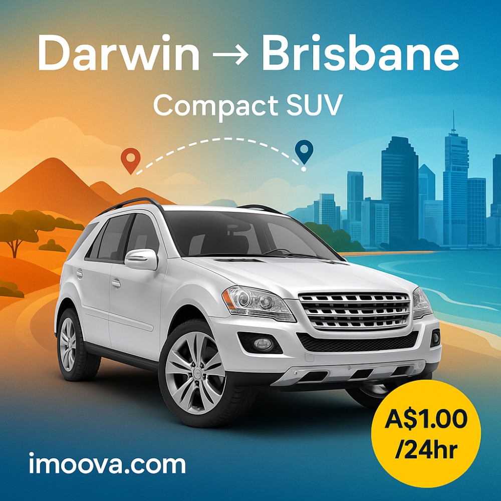 Darwin to Brisbane