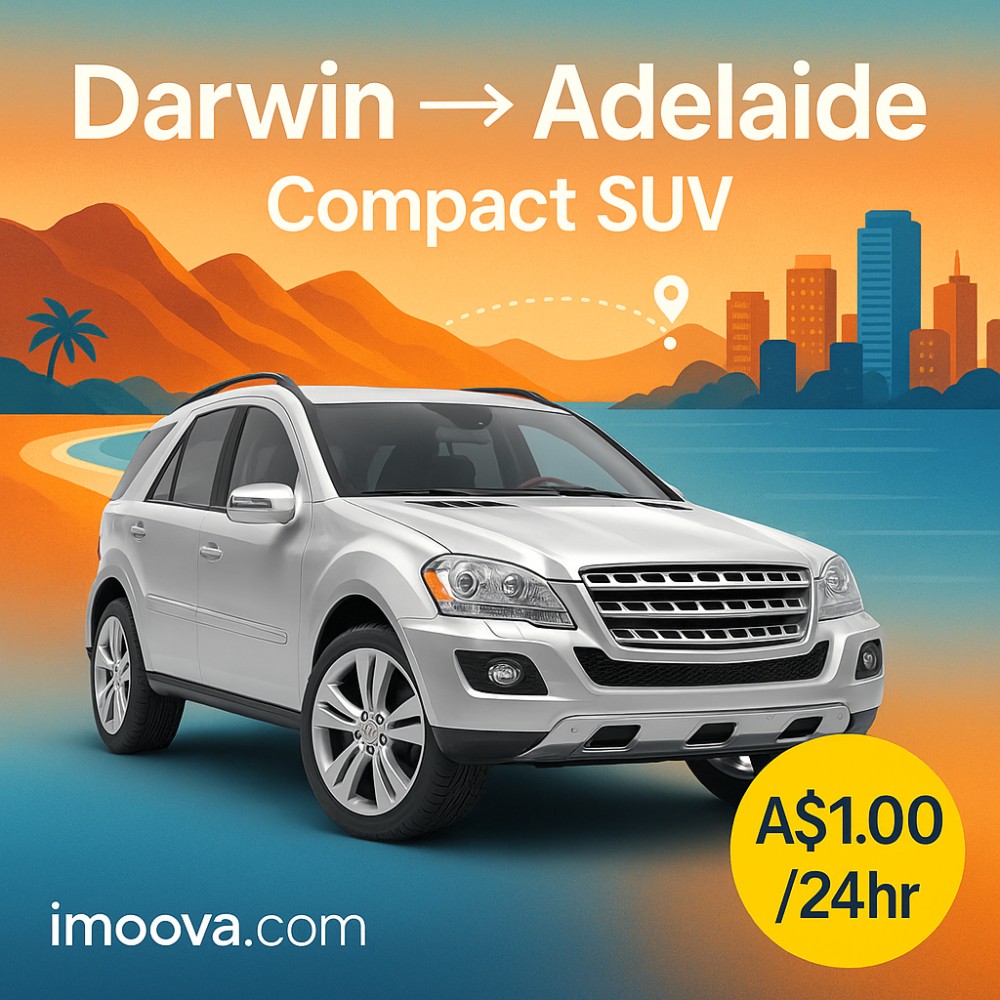 Darwin to Adelaide