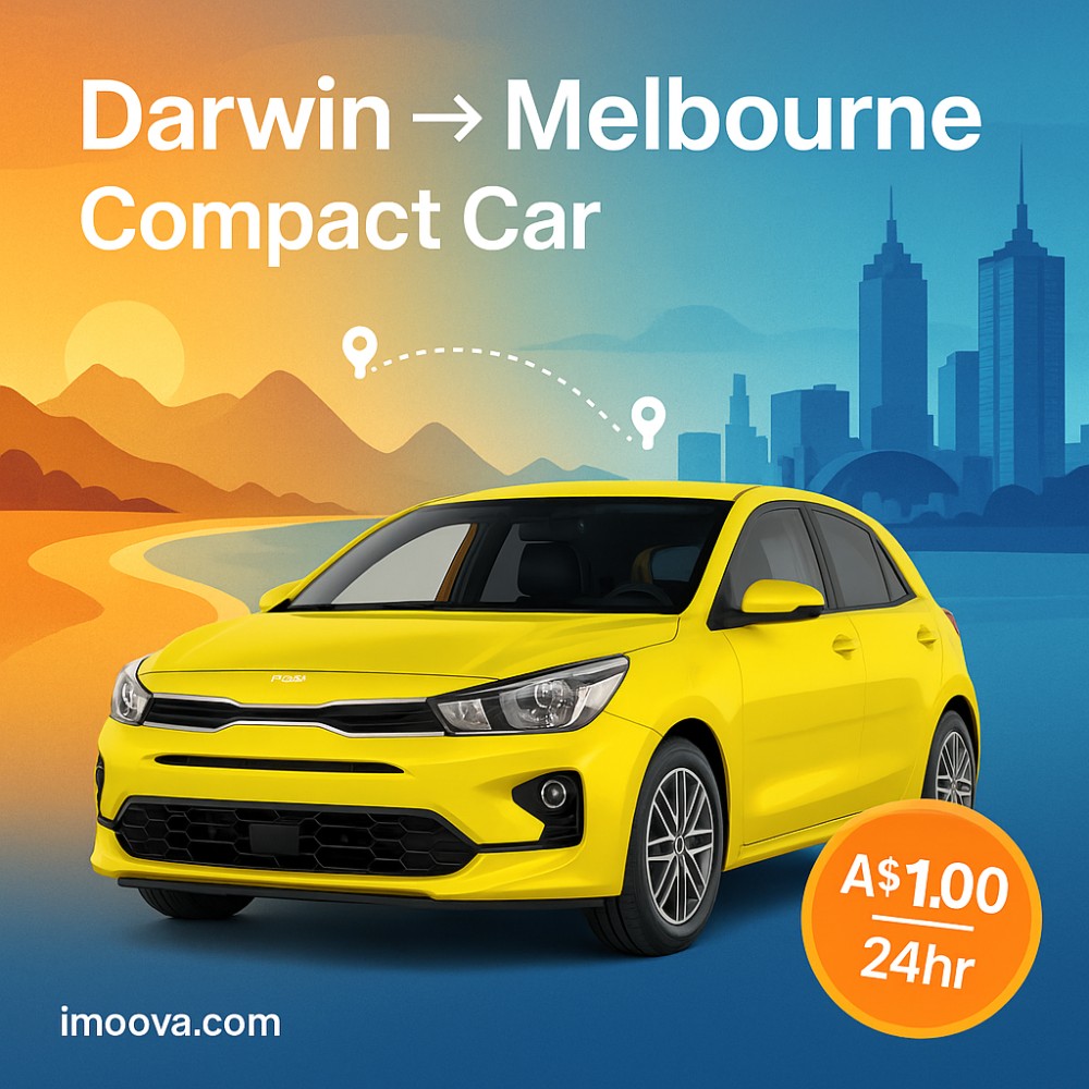 Darwin to Melbourne