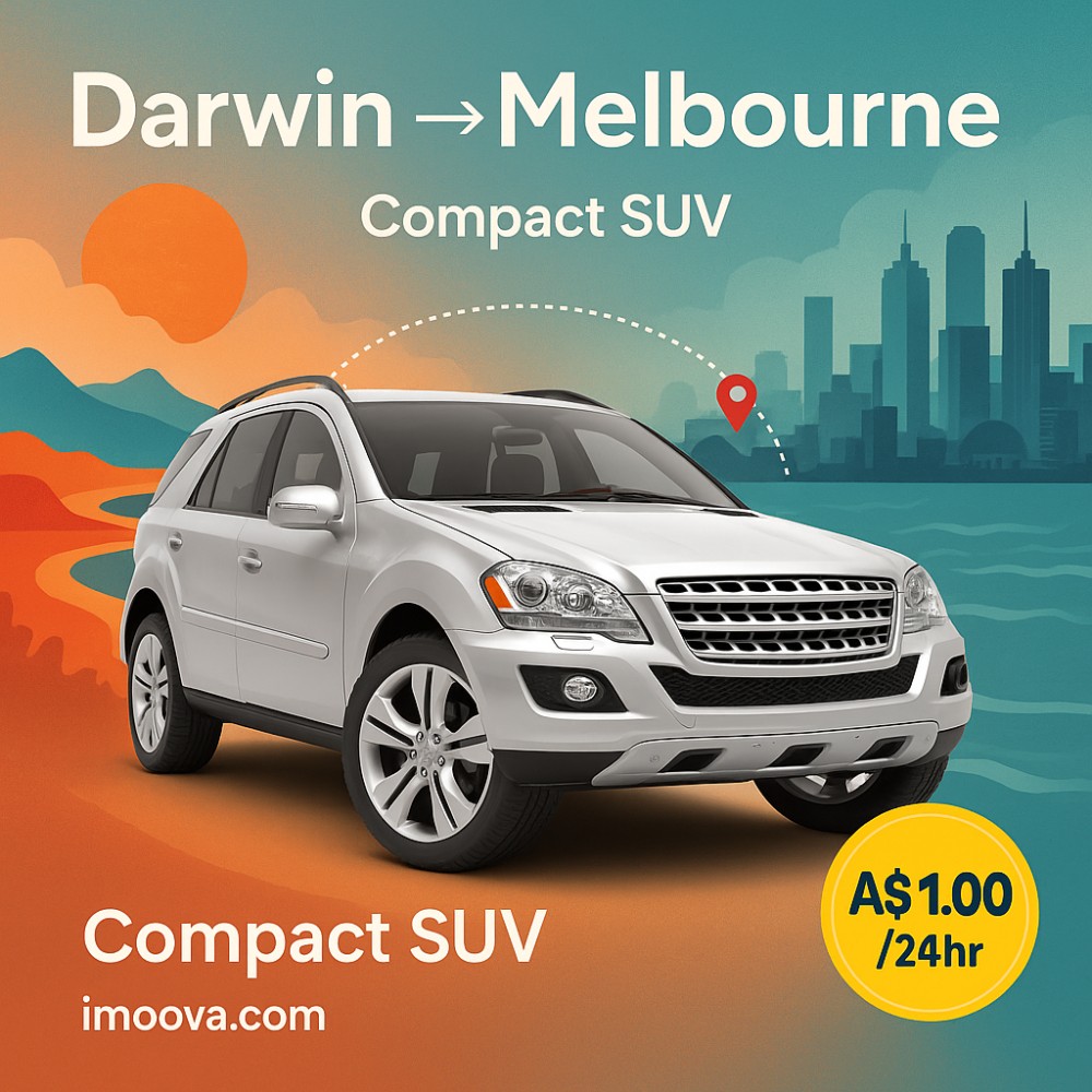Darwin to Melbourne