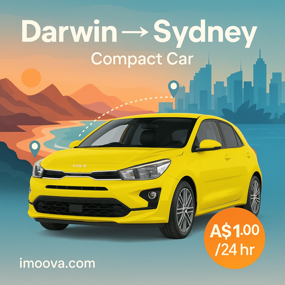 Darwin to Sydney