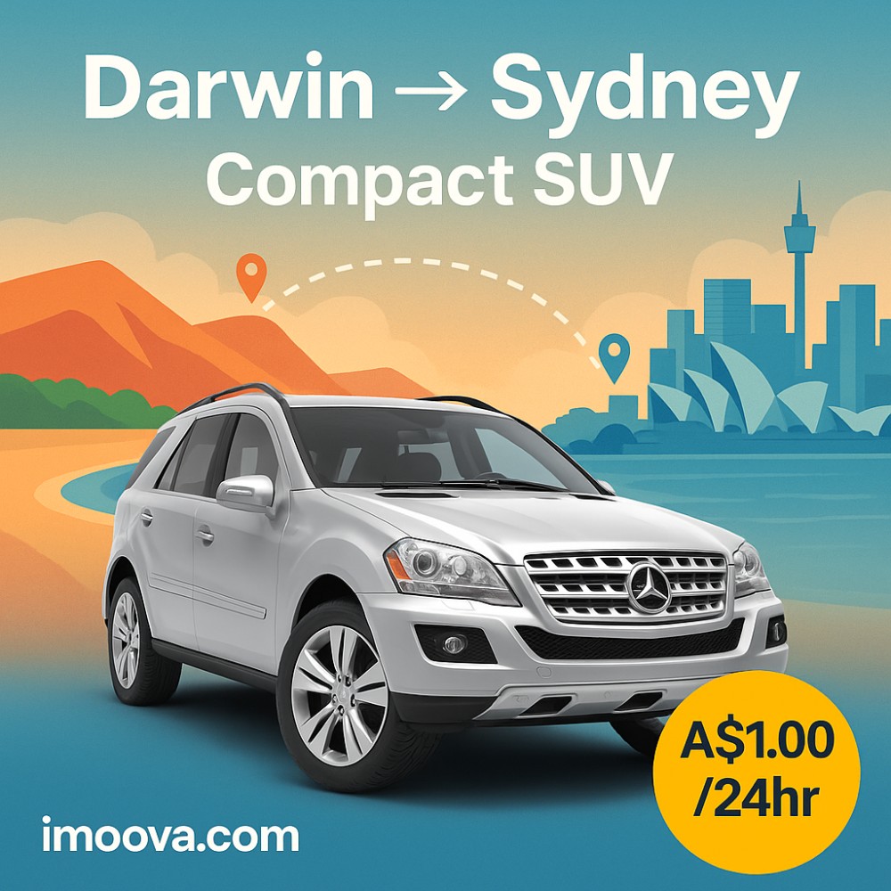 Darwin to Sydney