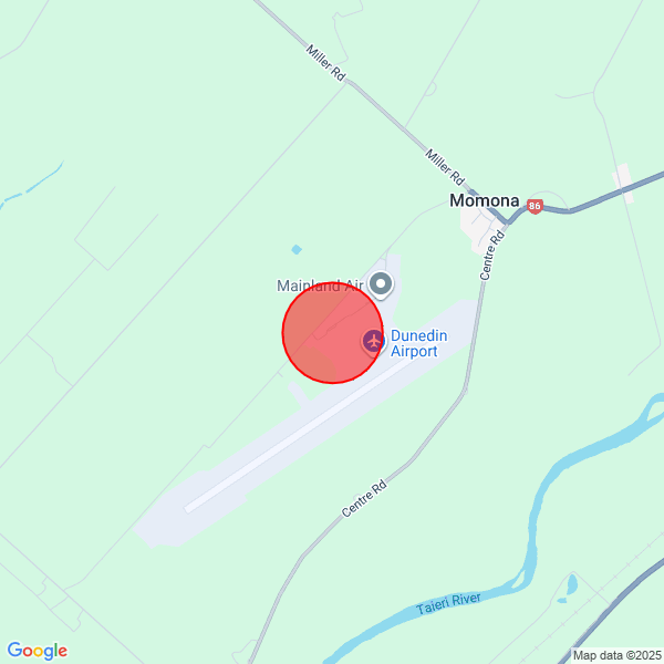 map of delivery location