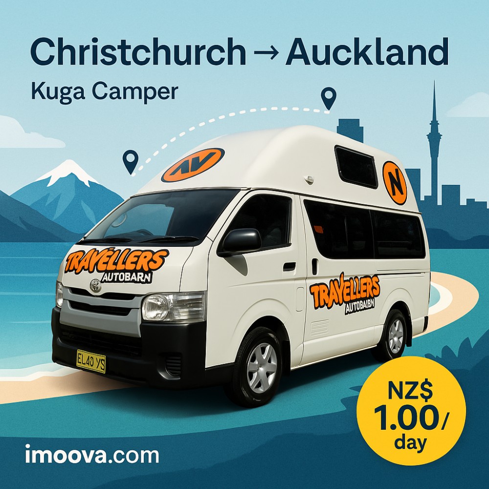 Christchurch to Auckland