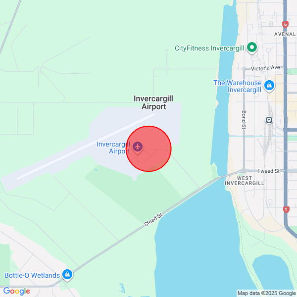 map of departure location