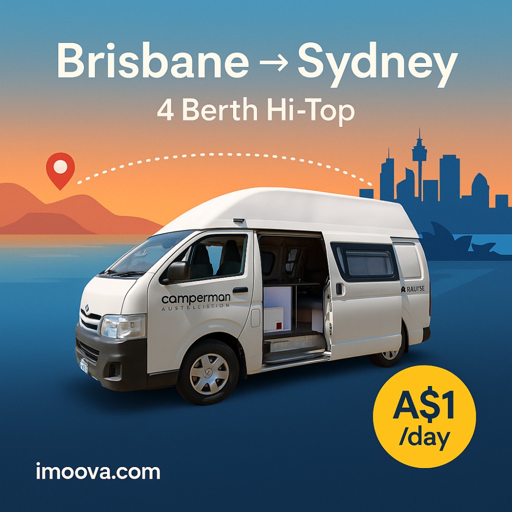 4 Berth Hi-Top available for relocation from Brisbane to Sydney
