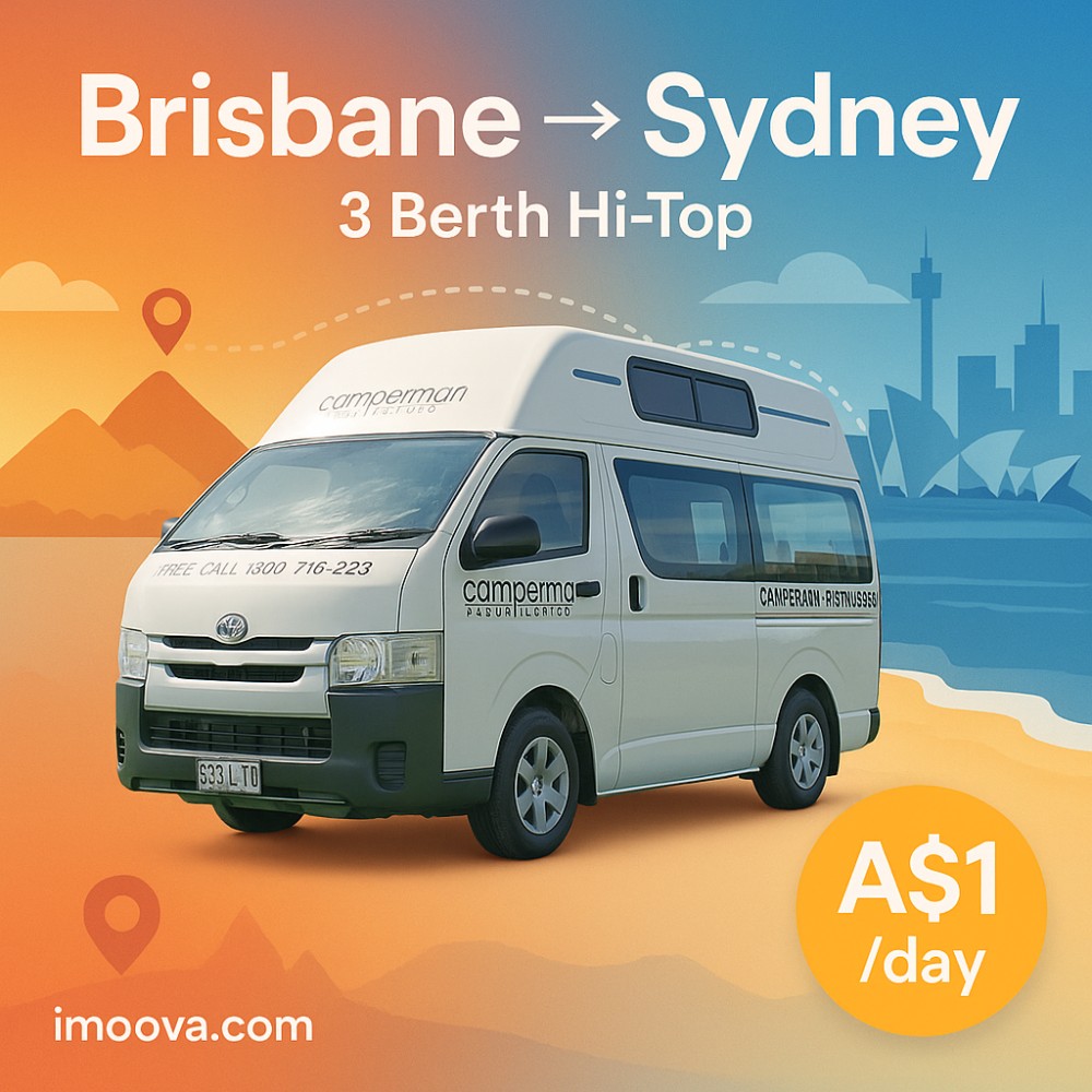 3 Berth Hi-Top available for relocation from Brisbane to Sydney