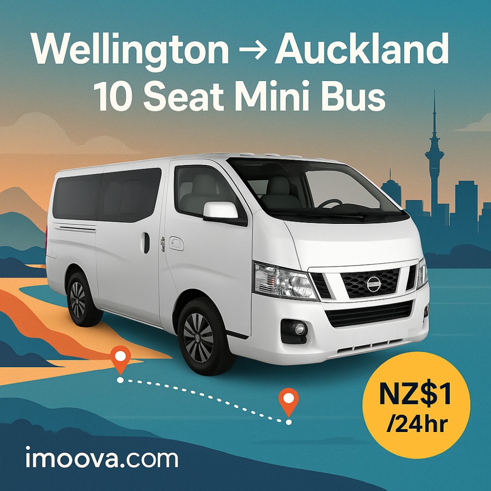 Wellington to Auckland