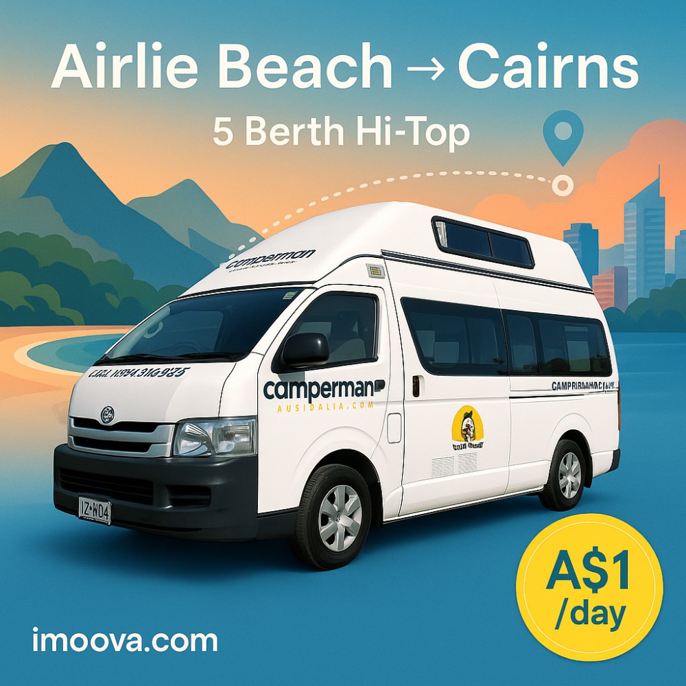 5 Berth Hi-Top available for relocation from Airlie Beach to Cairns