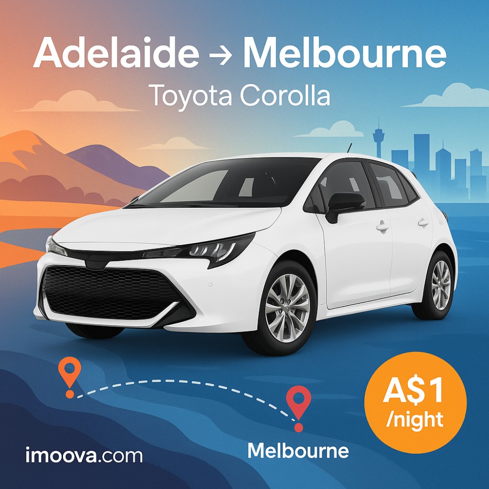 Adelaide to Melbourne