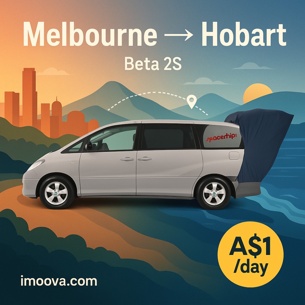 Beta 2S available for relocation from Melbourne to Hobart