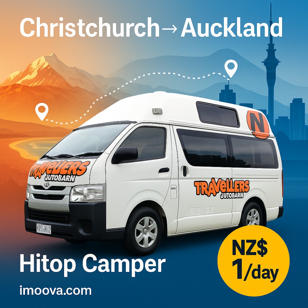 Hitop Camper available for relocation from Christchurch to Auckland