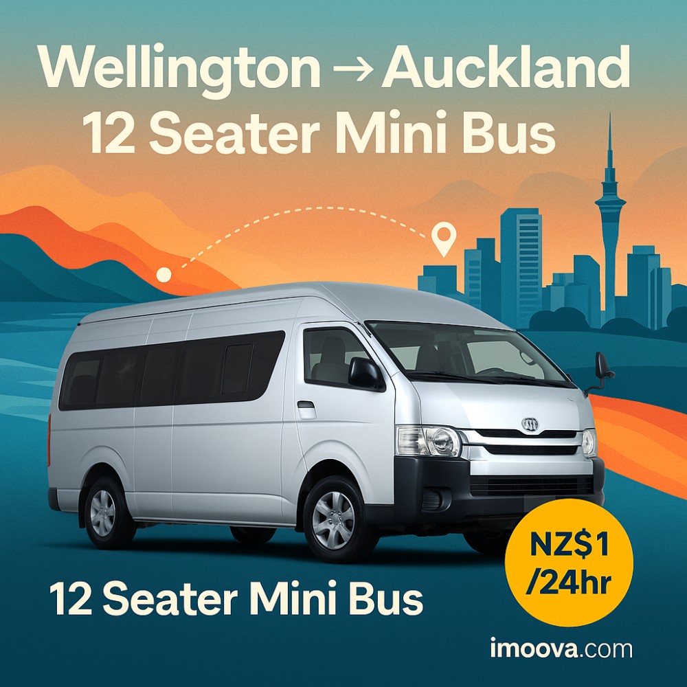 Wellington to Auckland