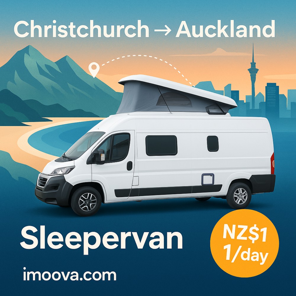 Christchurch to Auckland