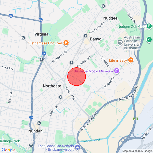 map of delivery location