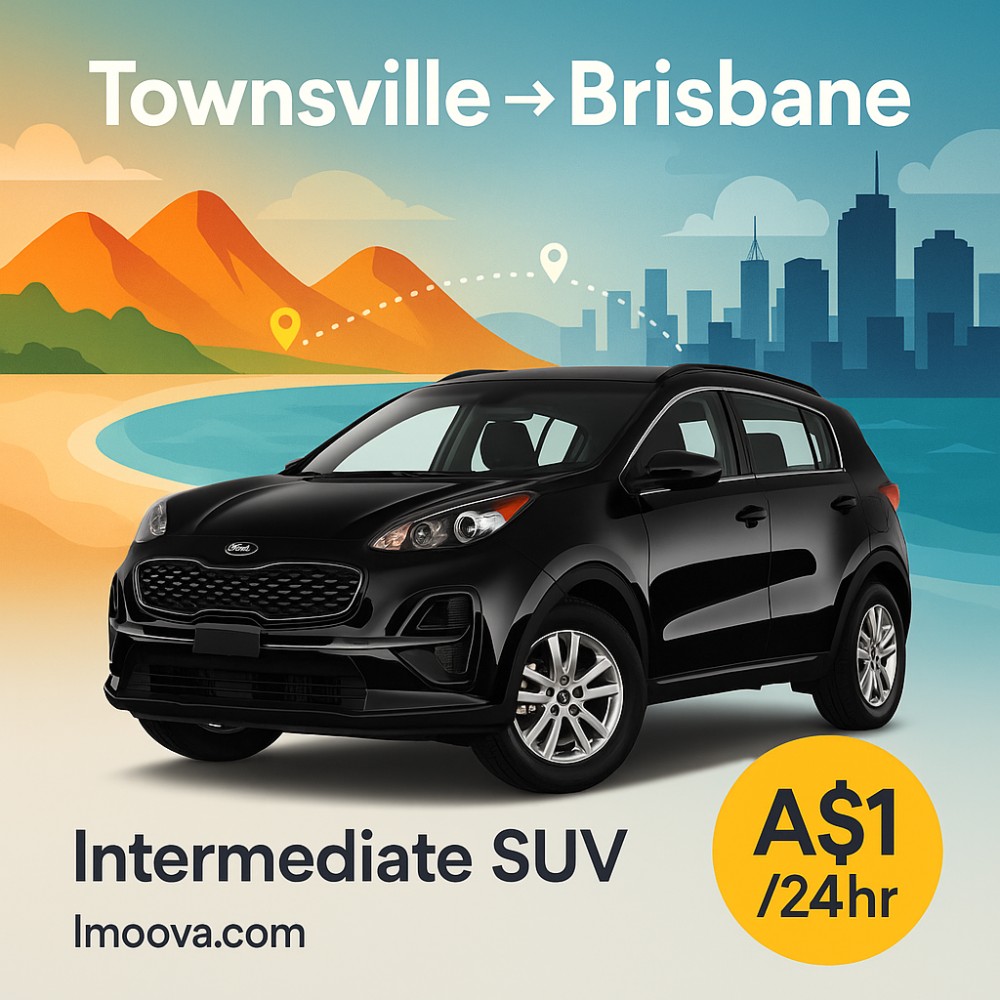 Intermediate SUV available for relocation from Townsville to Brisbane