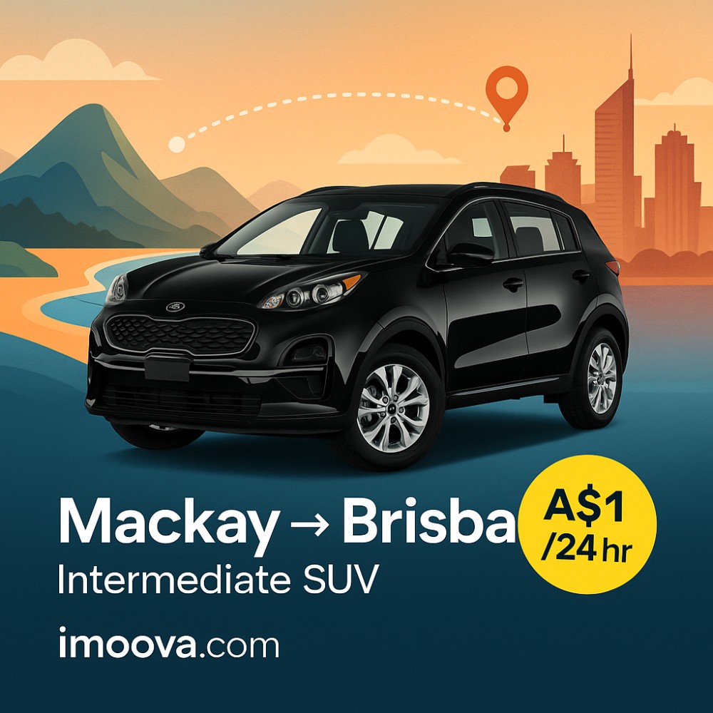 Intermediate SUV available for relocation from Mackay to Brisbane