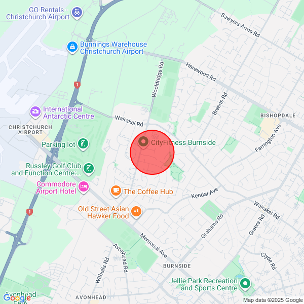 map of departure location