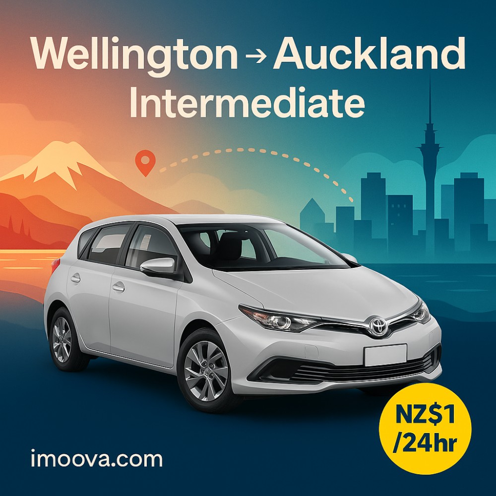 Wellington to Auckland
