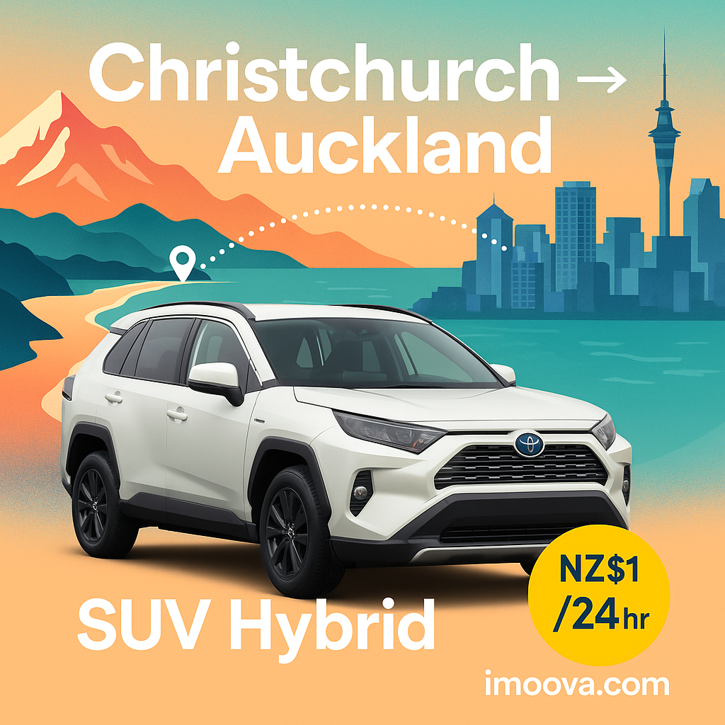 SUV Hybrid available for relocation from Christchurch to Auckland