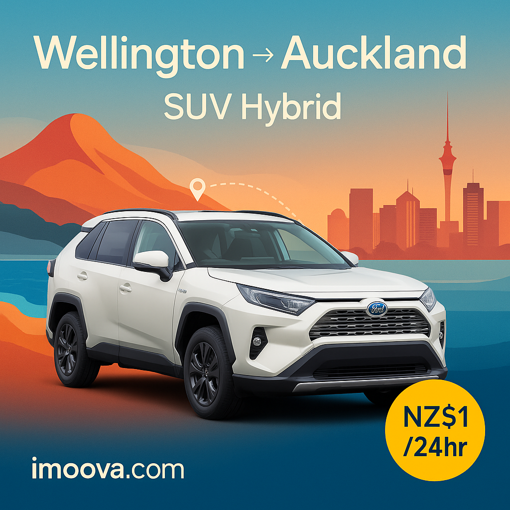 SUV Hybrid available for relocation from Wellington to Auckland