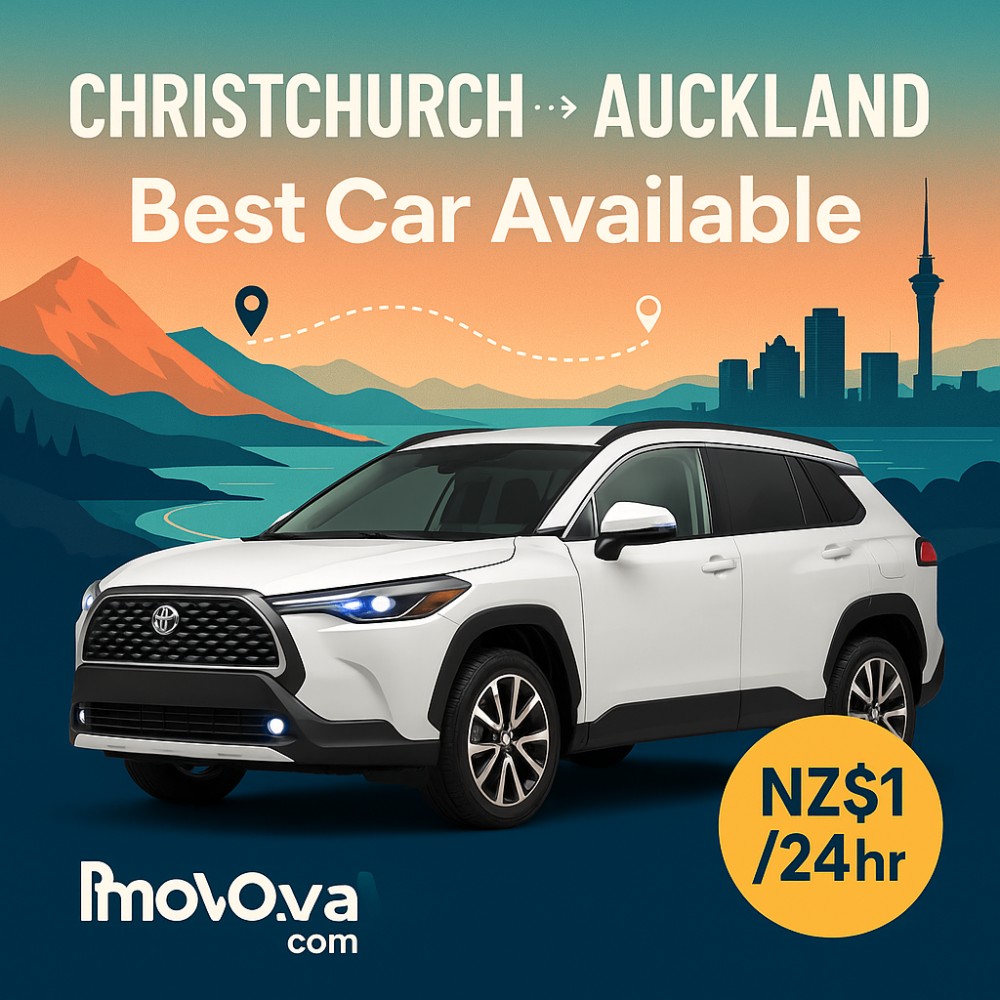 Christchurch to Auckland