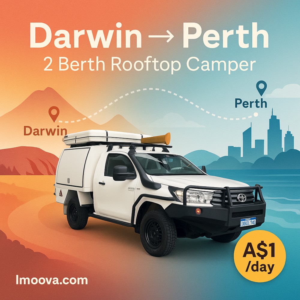Darwin to Perth