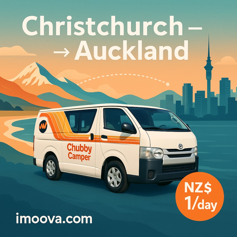 Chubby Camper available for relocation from Christchurch to Auckland