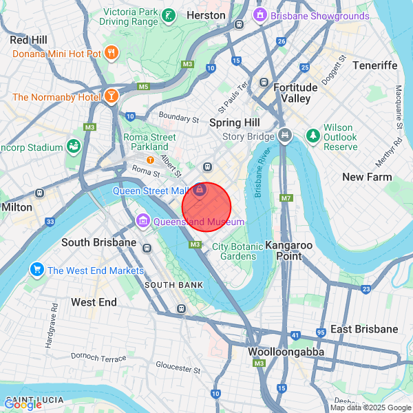 map of departure location