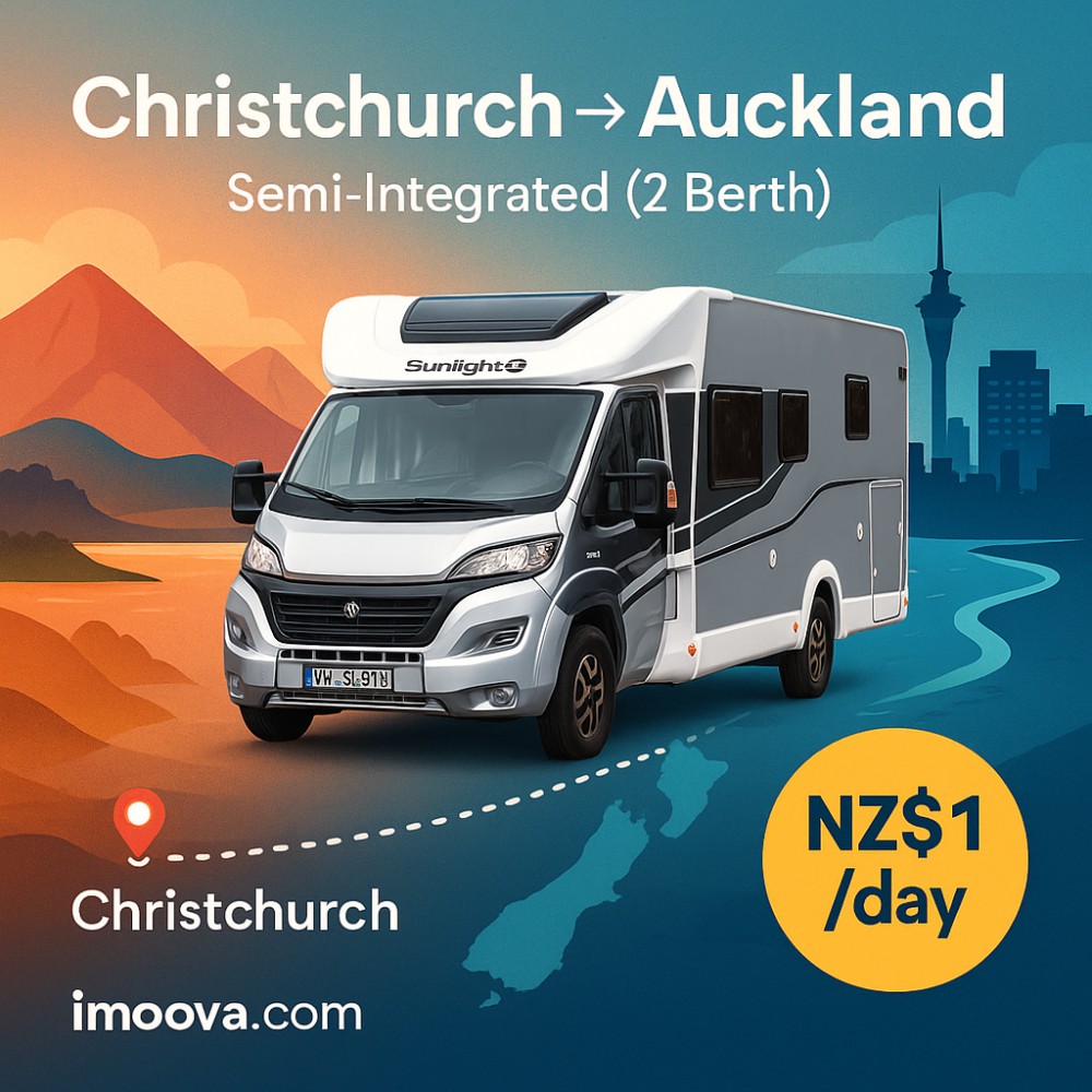 Christchurch to Auckland