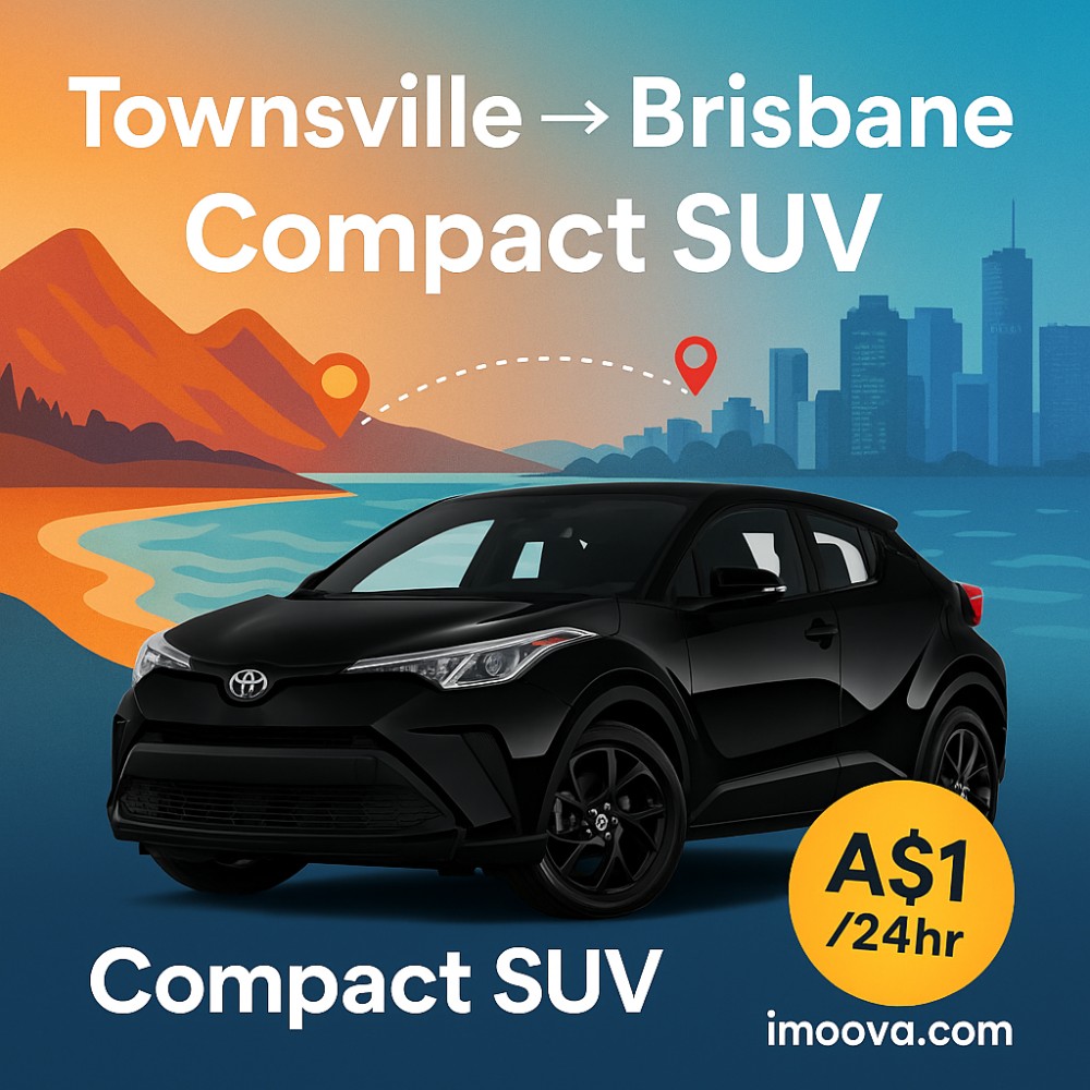 Compact SUV available for relocation from Townsville to Brisbane