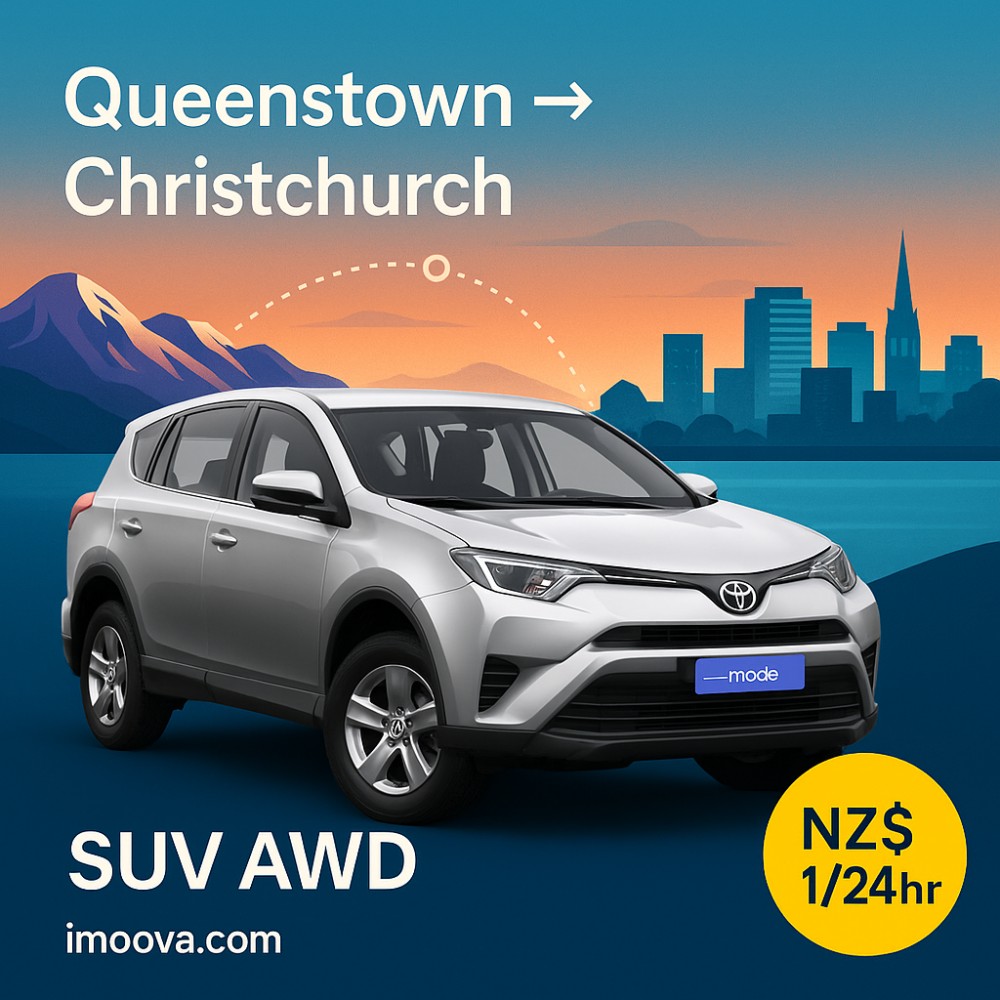 Queenstown to Christchurch