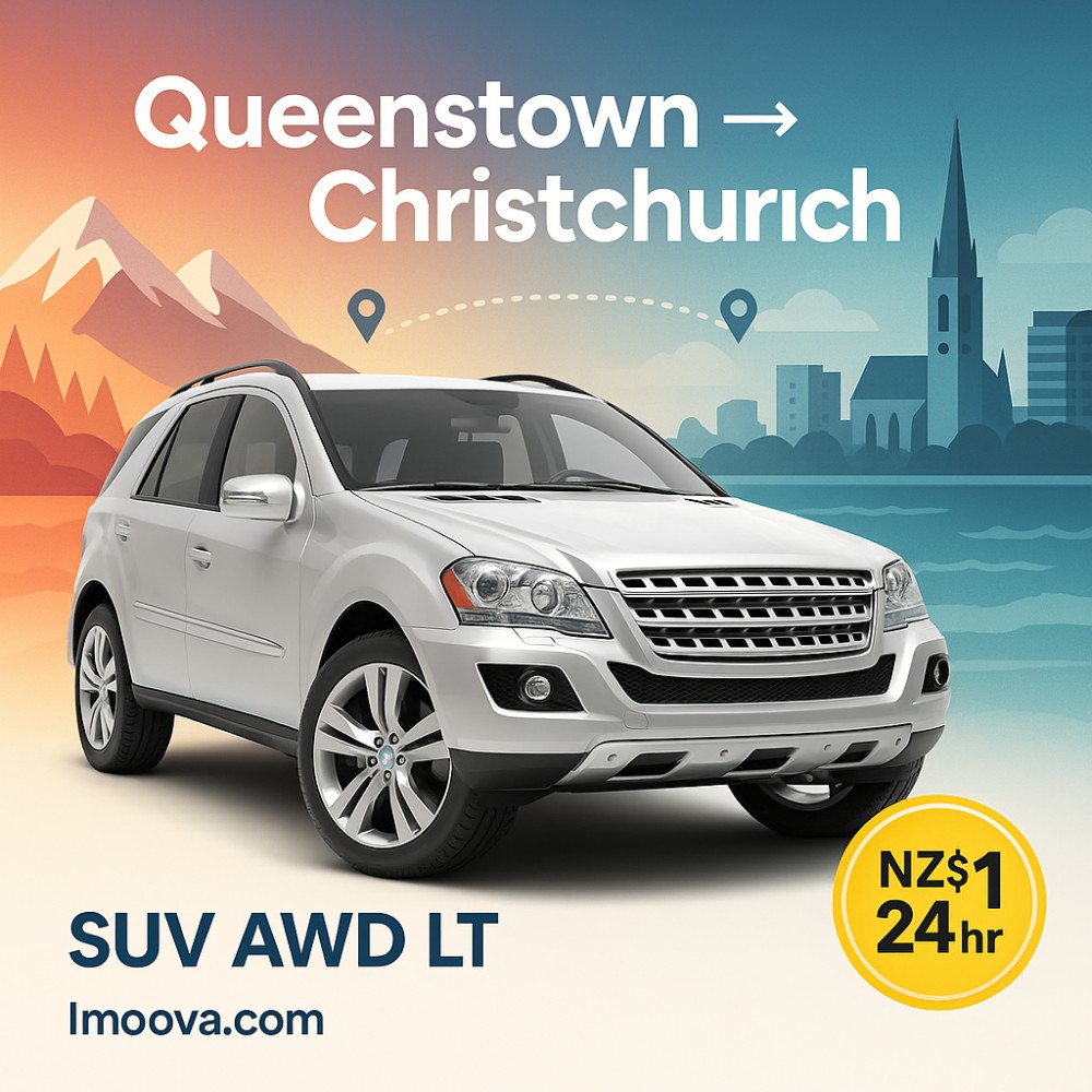 Queenstown to Christchurch