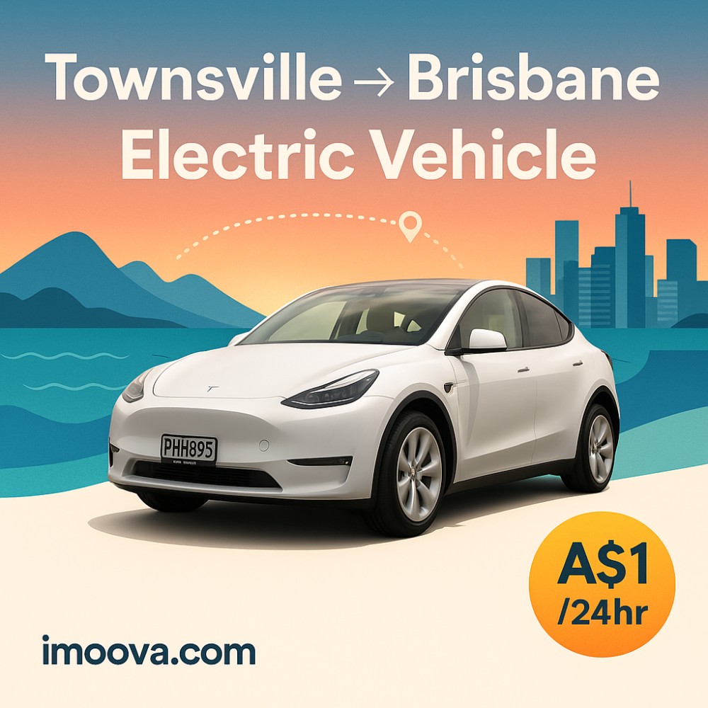 Eletric Vehicle available for relocation from Townsville to Brisbane