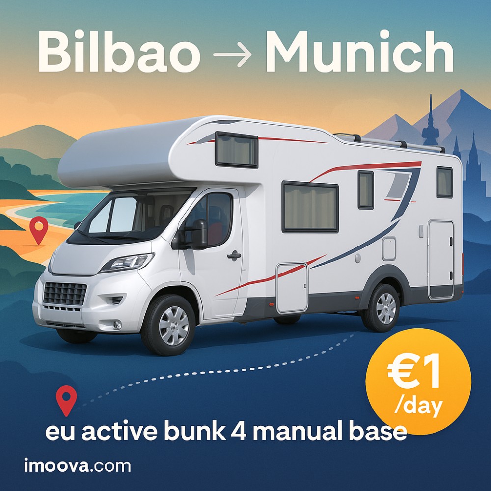 eu active bunk 4 manual base available for relocation from Bilbao to Munich