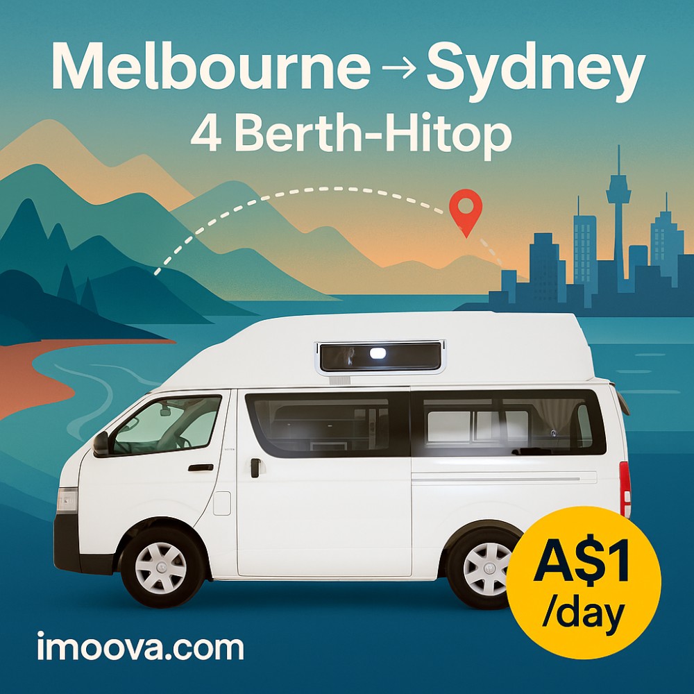4 Berth-Hitop available for relocation from Melbourne to Sydney