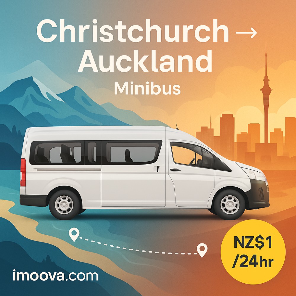 Christchurch to Auckland